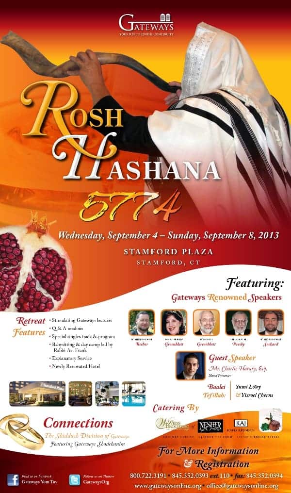 Rosh Hashana 5774