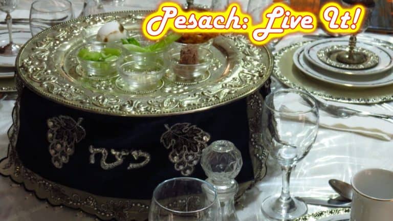 Pesach: Live It!