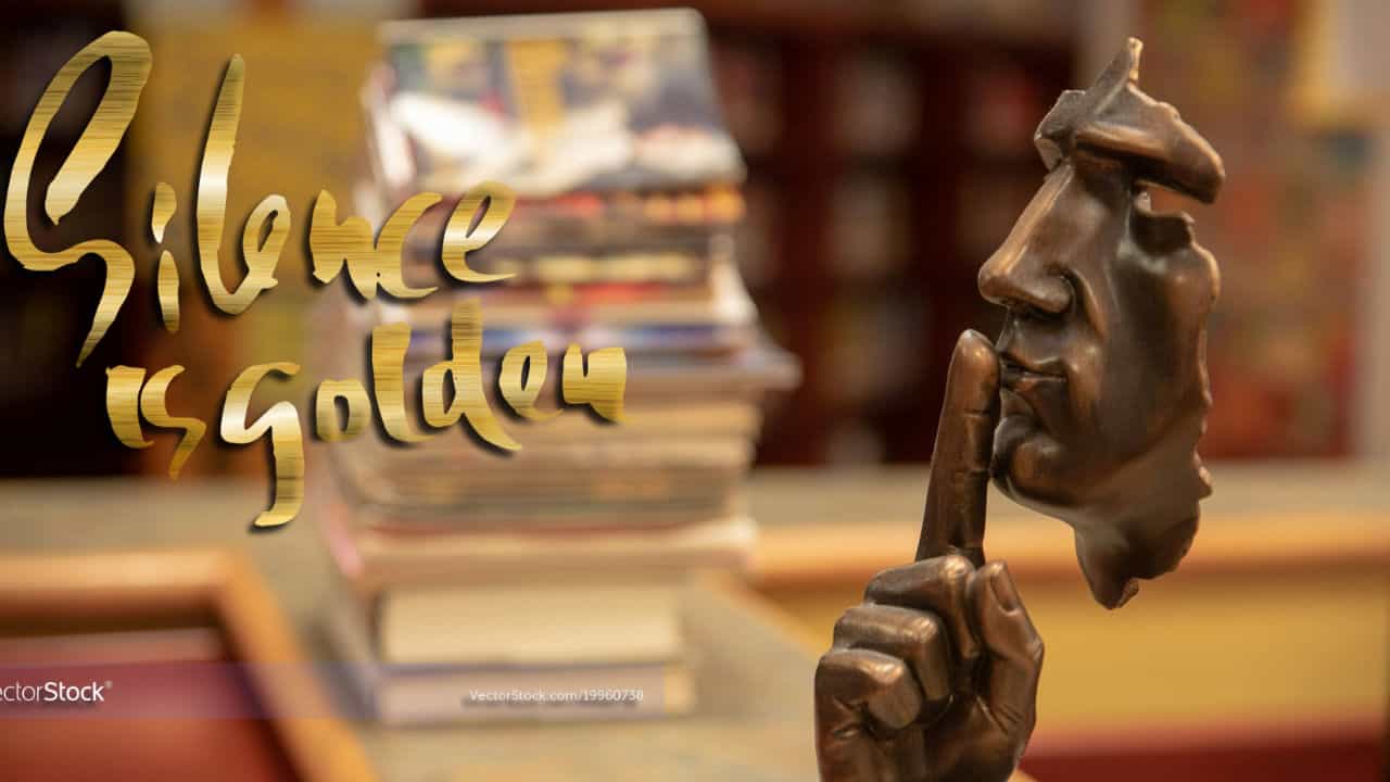 Harry’s Video Blog – Silence Is Golden – Shemini 5784